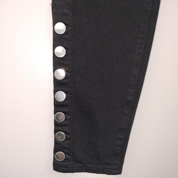 NWOT L'AGENCE Piper High Rise Skinny in Saturated Black Sz. 25 - Picture 6 of 9